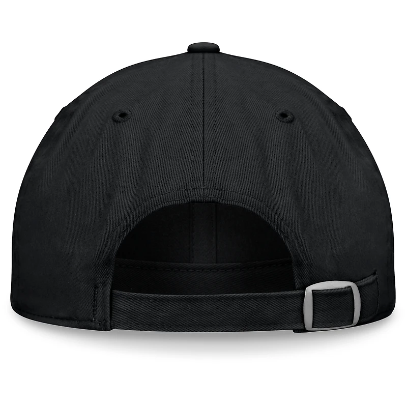 Women's Fanatics Black Pittsburgh Pirates Fundamental Script Logo Adjustable Hat
