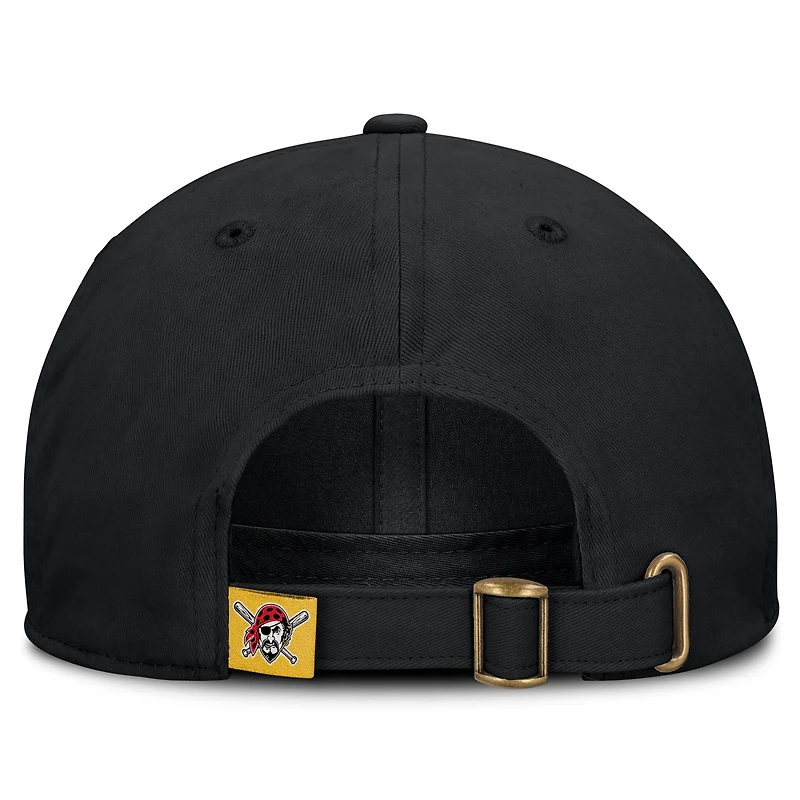 Women's Fanatics Black Pittsburgh Pirates Velocity Adjustable Hat