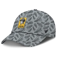 Women's Fanatics  Gray Pittsburgh Pirates Cooperstown Collection Shift Adjustable Hat