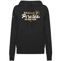 Sweat à capuche noir pour femme Levelwear des Pirates de Pittsburgh Accolade Adorn Monument