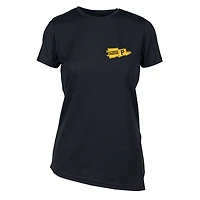 Women's Levelwear  Black Pittsburgh Pirates Birch Rafters T-Shirt