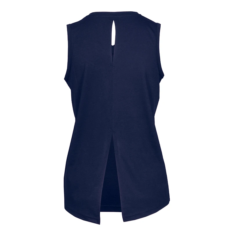 Women's Levelwear Navy Pittsburgh Pirates Paisley Independence Aviation Tank Top