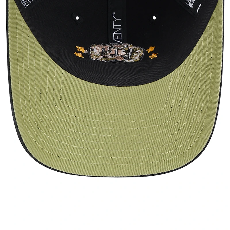 Women's New Era Black Pittsburgh Pirates 2024 Armed Forces Day 9TWENTY Adjustable Hat