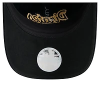 Casquette ajustable 9TWENTY en velours côtelé noir des Pirates de Pittsburgh de New Era pour femme