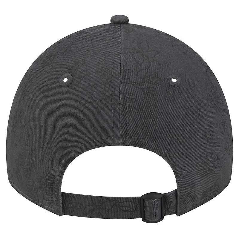 Women's New Era Black Pittsburgh Pirates Tonal Floral 9TWENTY Adjustable Hat