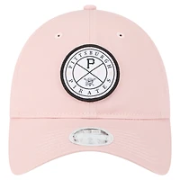 Casquette ajustable Bloom 9TWENTY rose des Pirates de Pittsburgh New Era pour femme