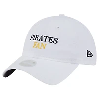 Casquette ajustable 9TWENTY blanche New Era pour femme