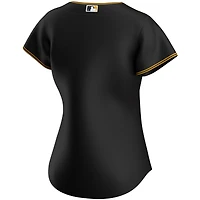 Maillot de l'équipe réplique alternative des Pirates Pittsburgh Nike pour femmes - Noir