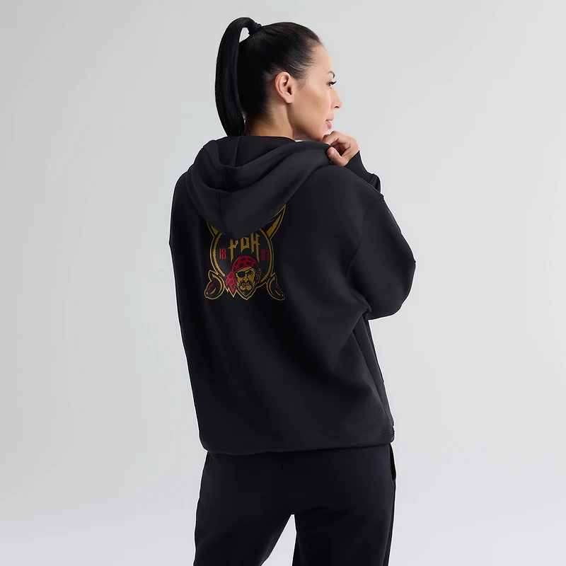 Women's Nike Black Pittsburgh Pirates Authentic Collection City Connect Therma Hoodie