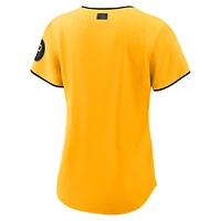 Maillot réplique Nike doré Pittsburgh Pirates City Connect pour femme