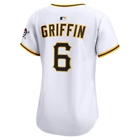 Women's Nike Konnor Griffin White Pittsburgh Pirates Home Limited Jersey