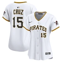 Women's Nike Oneil Cruz White Pittsburgh Pirates Home Limited Player Jersey