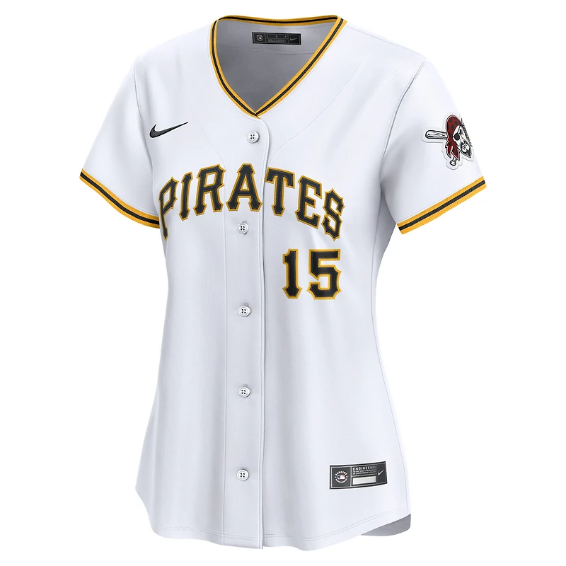 Women's Nike Oneil Cruz White Pittsburgh Pirates Home Limited Player Jersey