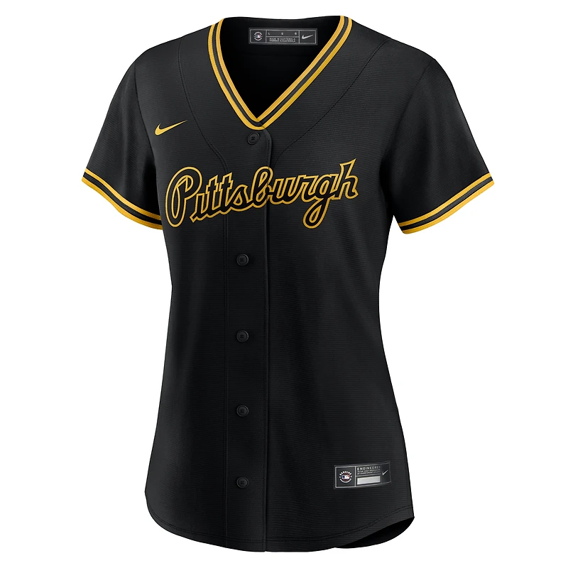 Women's Nike Paul Skenes Black Pittsburgh Pirates Alternate Replica Player Jersey