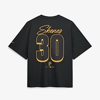 Women's Nike Paul Skenes Black Pittsburgh Pirates Premium Essentials Boxy Name & Number T-Shirt