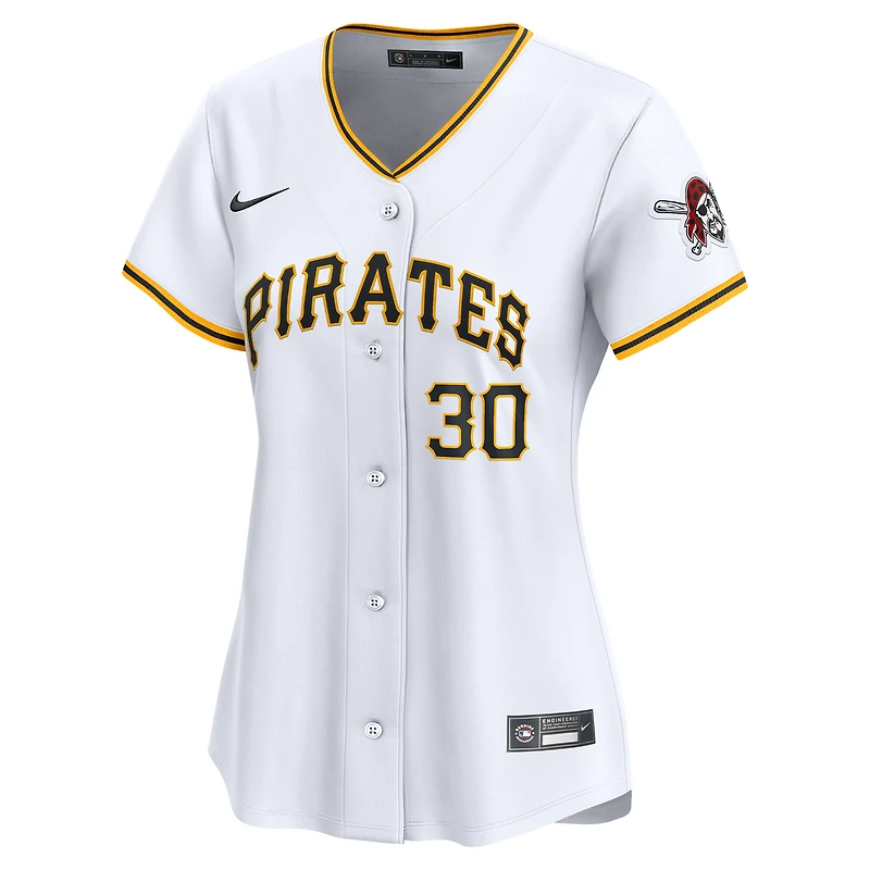 Maillot de joueur Nike Paul Skenes blanc Pittsburgh Pirates Home Limited pour femme