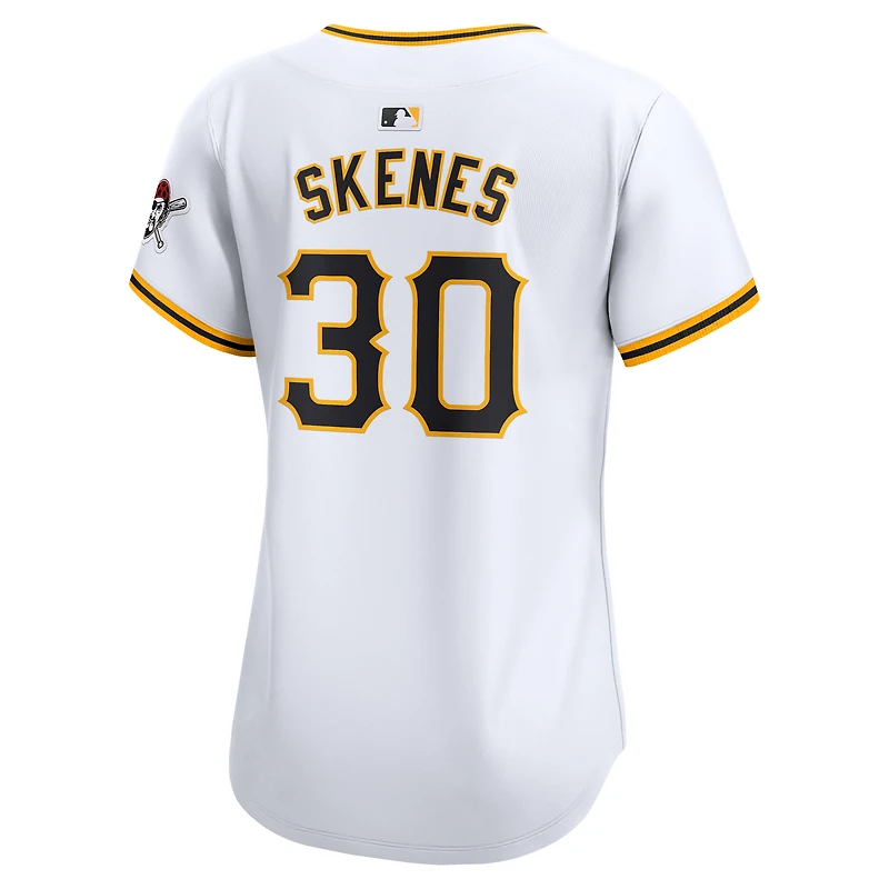 Maillot de joueur Nike Paul Skenes blanc Pittsburgh Pirates Home Limited pour femme