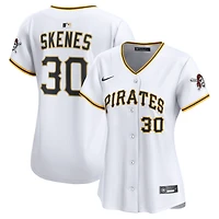 Maillot Nike Paul Skenes blanc des Pirates de Pittsburgh à domicile en édition limitée pour femme
