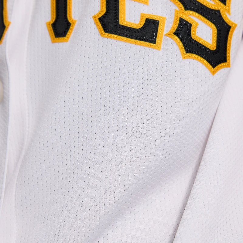 Maillot Nike blanc à domicile des Pirates de Pittsburgh pour femme