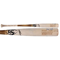 Yasmani Grandal Pittsburgh Pirates Game-Used Tan Louisville Slugger Broken Bat vs. Milwaukee Brewers on September 25, 2024
