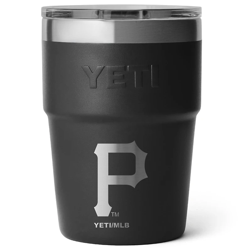 YETI Pittsburgh Pirates 16oz. Rambler Stackable Cup with MagSlider Lid