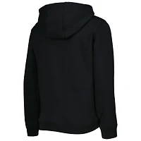 Youth Black Pittsburgh Pirates Wordmark Full-Zip Fleece Hoodie