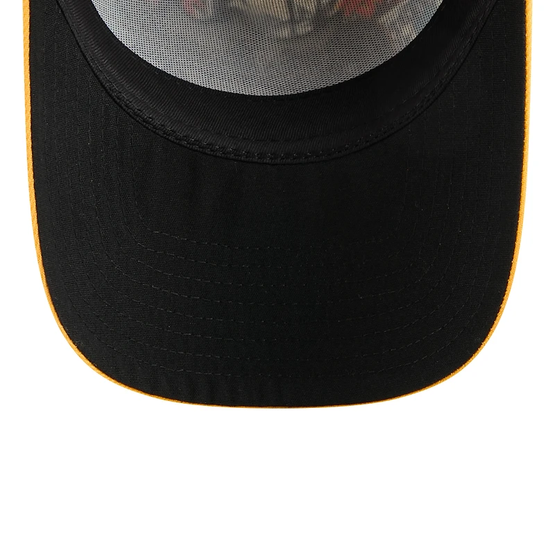 Youth New Era Black/Gold Pittsburgh Pirates 2025 MLB Diamond Hero Edition A-Frame 9FORTY Adjustable Hat