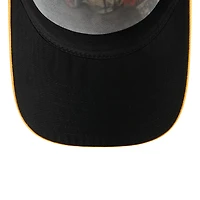 Youth New Era Black/Gold Pittsburgh Pirates 2025 MLB Diamond Hero Edition A-Frame 9FORTY Adjustable Hat