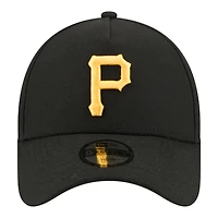 Youth New Era Black Pittsburgh Pirates 9FORTY A-Frame Adjustable Hat