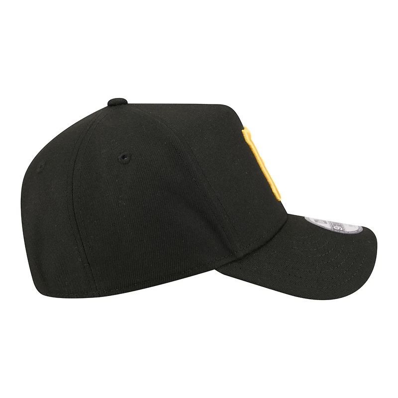 Youth New Era Black Pittsburgh Pirates 9FORTY A-Frame Adjustable Hat