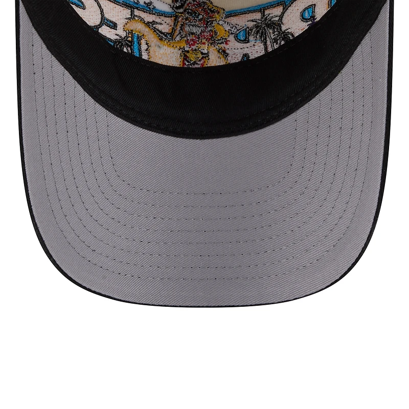 Casquette ajustable New Era Stone/Black Pittsburgh Pirates 2026 Spring Training Fan Pack Batter 9TWENTY pour jeunes