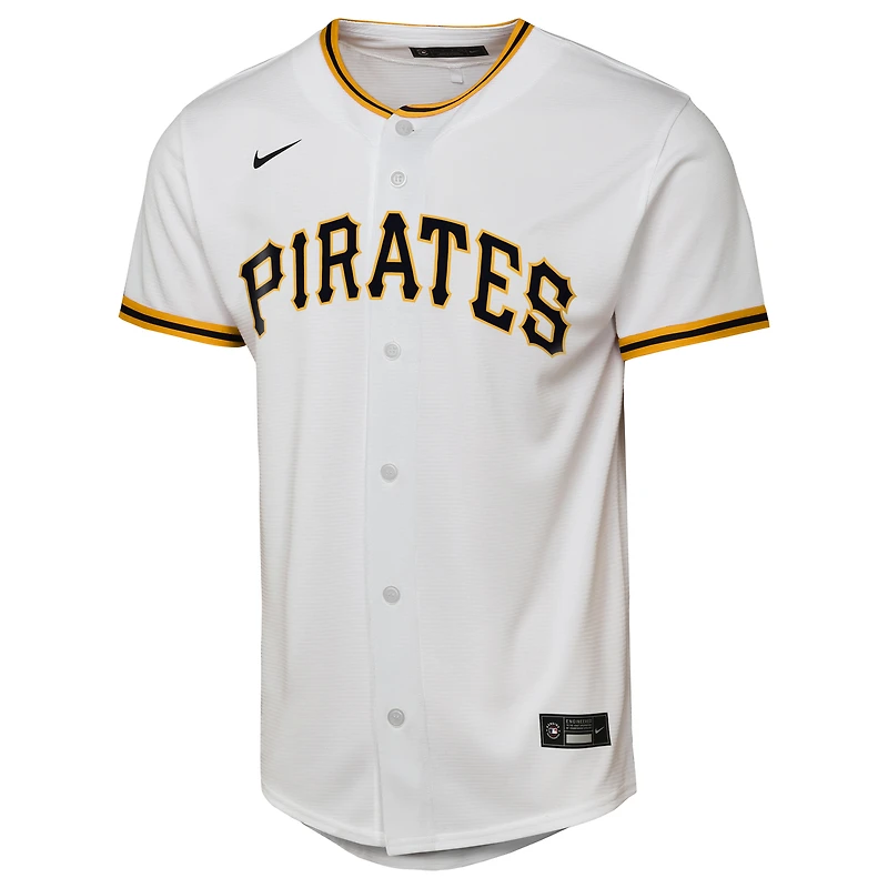 Youth Nike Bryan Reynolds White Pittsburgh Pirates Home Replica Jersey