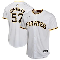 Youth Nike Bubba Chandler White Pittsburgh Pirates Home Player Game Jersey