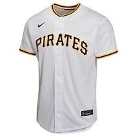 Maillot de match à domicile Nike Bubba Chandler blanc des Pirates Pittsburgh pour jeunes
