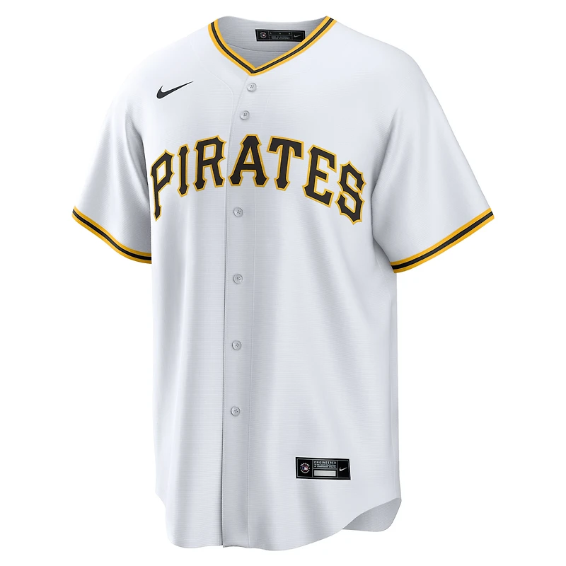 Youth Nike Oneil Cruz White Pittsburgh Pirates Home Replica Jersey