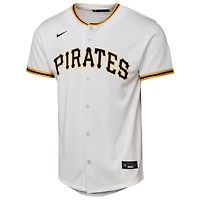 Maillot Nike blanc pour jeunes à domicile des Pirates de Pittsburgh