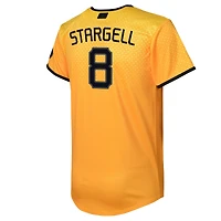 Youth Nike Willie Stargell Gold Pittsburgh Pirates City Connect Replica Player Jersey
