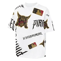 T-shirt blanc Youth Outerstuff Pittsburgh Pirates 2026 City Connect Circus Catch