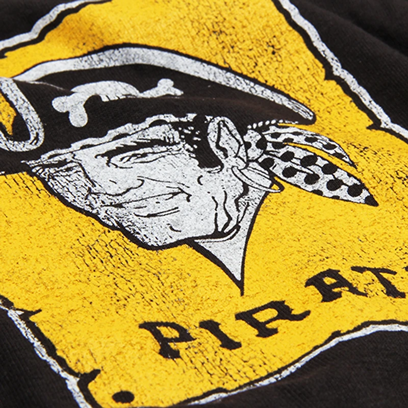 T-shirt noir de la collection Cooperstown des Pirates Pittsburgh, doux comme un raisin, pour jeunes