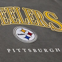 Mitchell & Ness  Gray Pittsburgh Steelers Slot Pullover Hoodie
