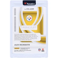 Carte autographiée Panini Immaculate Cleat 2024 des Pittsburgh Steelers par Alex Highsmith #CIA-AHH #4/25