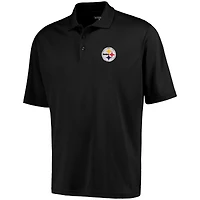 Polo piqué Xtra-Lite des Steelers de Pittsburgh - Noir