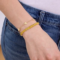 BaubleBar Pittsburgh Steelers Set of Two Tennis Bracelets