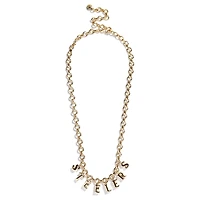 BaubleBar  Pittsburgh Steelers Wordmark Charm Necklace