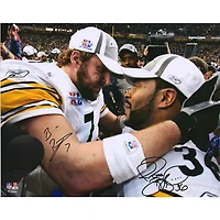 Ben Roethlisberger & Jerome Bettis Pittsburgh Steelers Autographed 16" x 20" Super Bowl XL Champions Photograph
