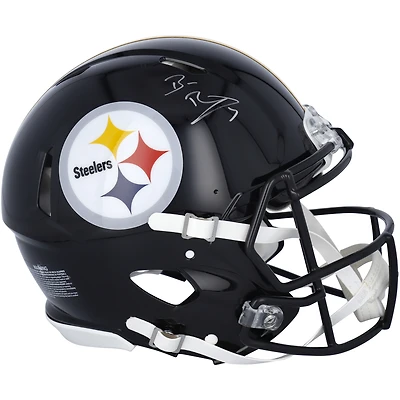 Casque Riddell Pro-Line Speed autographié par Ben Roethlisberger des Pittsburgh Steelers
