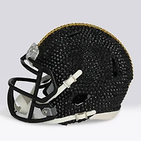 Ben Roethlisberger Pittsburgh Steelers Autographed Swarovski Crystal Riddell Speed Mini Helmet - Art by Rock On Sports