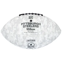 Ben Roethlisberger Pittsburgh Steelers Autographed Wilson 2024 Salute To Service Football  