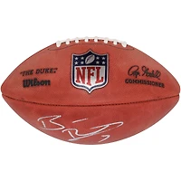 Ballon de football Wilson Duke en couleur autographié par Ben Roethlisberger des Pittsburgh Steelers avec l'inscription « 2X SB Champ »
