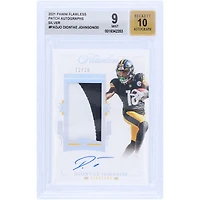 Carte Panini Flawless 2 Color Relic #PA-DJO #12/20 BGS authentifiée 9/10 autographiée par Diontae Johnson des Pittsburgh Steelers